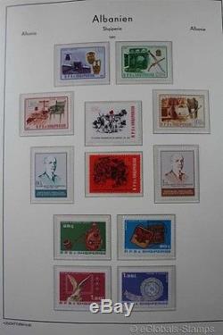 ALBANIA MNH 1980-1998 Partly Complete Stamp Collection Lighthouse Album