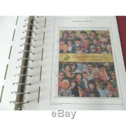 ALBUM LEUCHTTURM MONACO et ONU 1991-1995, Collection timbres