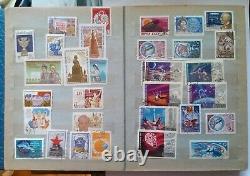ALBUM STAMPS Soviet Union RUSSIA Collection 270 Pieces USSR 1975-1981
