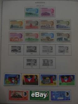 ANTIGUA Beautiful all Mint collection on album pgs withmany Better. SG Cat £517