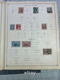 ANTIQUE 1935 THE INTERNATIONAL POSTAGE STAMP ALBUM Junior Edition Scott Stamp &