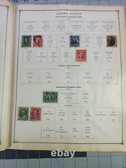 ANTIQUE 1935 THE INTERNATIONAL POSTAGE STAMP ALBUM Junior Edition Scott Stamp &