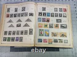 ANTIQUE 1935 THE INTERNATIONAL POSTAGE STAMP ALBUM Junior Edition Scott Stamp &