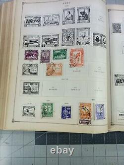 ANTIQUE 1935 THE INTERNATIONAL POSTAGE STAMP ALBUM Junior Edition Scott Stamp &