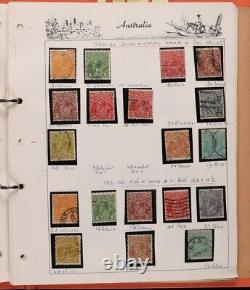 AUSTRALIA 1913-65 near comp collection in Seven Seas illustrated album. (380)