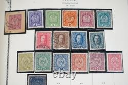 AUSTRIA 1850s-1970s COLLECTION OF 700+ STAMPS MINT & USED STORED IN SCOTT ALBUM