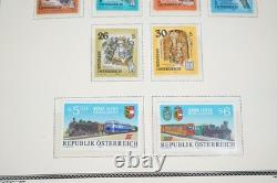 AUSTRIA 1850s-2000s COLLECTION OF 1,500+ STAMPS MINT & USED IN SCOTT ALBUM