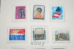 AUSTRIA 1850s-2000s COLLECTION OF 1,500+ STAMPS MINT & USED IN SCOTT ALBUM