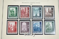 AUSTRIA 1880s-1970s COLLECTION OF 470+ STAMPS MINT & USED STORED IN ALBUM
