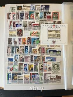AUSTRIA 1955 to 2001 47 YEARS MNH Excellent COMPLETE COLLECTION in ALBUM