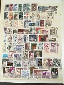 AUSTRIA 1956 to 2001 46 YEARS MNH, excellent Collection in LIGHTHOUSE ALBUM