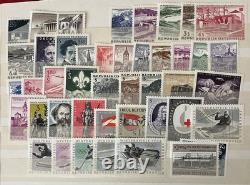 AUSTRIA 1956 to 2001 Many Years Complete Nice Collection MNH in ALBUM