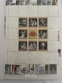 AUSTRIA 1960 to 2001 42 YEARS MINT/NH, Nice Collection in ALBUM Excellent