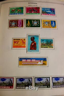 African Nations Mint NH Stamp Collection in Album