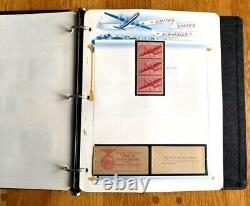 Air Mail Collection in White Ace Album with Dust Cover CV $874.15