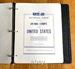 Air Mail Collection in White Ace Album with Dust Cover CV $874.15