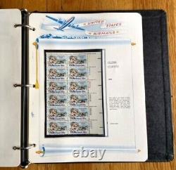 Air Mail Collection in White Ace Album with Dust Cover CV $874.15