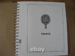 Album Lindner Luxe État Collection De Timbres France 1966-1978 Complete Incl