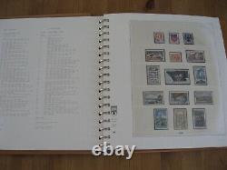 Album Lindner Luxe État Collection De Timbres France 1966-1978 Complete Incl