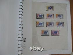 Album Lindner Luxe État Collection De Timbres France 1966-1978 Complete Incl