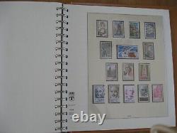 Album Lindner Luxe État Collection De Timbres France 1966-1978 Complete Incl