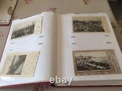 Album Of 200 Scarborough Postcards 1900/1936 Many Written And Stamped