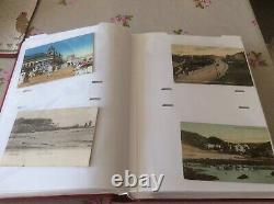 Album Of 200 Scarborough Postcards 1900/1936 Many Written And Stamped