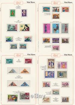 Album South Vietnam 1951-1975 100% Complete Collection MNH Luxe include Unisued