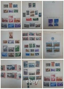 Album With Stamps Of The Ussr 1941-1957. Full Collection, Lot Stamps, 120 Sheet