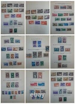 Album With Stamps Of The Ussr 1941-1957. Full Collection, Lot Stamps, 120 Sheet