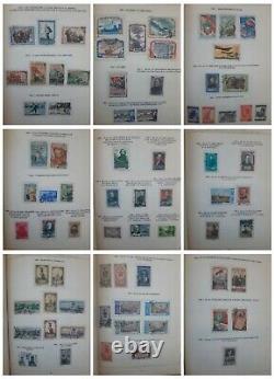 Album With Stamps Of The Ussr 1941-1957. Full Collection, Lot Stamps, 120 Sheet