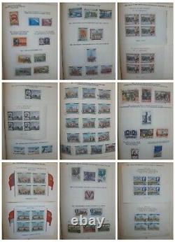 Album With Stamps Of The Ussr 1941-1957. Full Collection, Lot Stamps, 120 Sheet