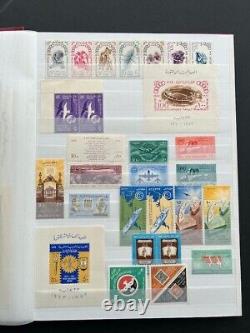 Album of Egyptian stamp collection