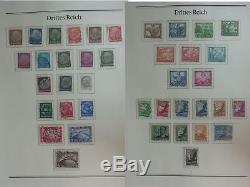 Album with postage stamps German Reich 1933-1945. Full collection in the album