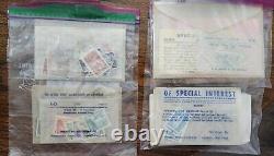 AlbumS, WW Stamps, Nation Collections, Sheets, 1st Day Of Issue, Mint Sets, Comm. Sets