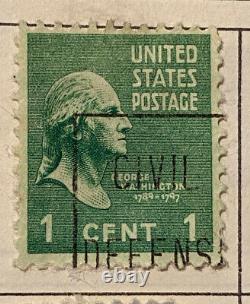 All Nations Postage Stamp Album United States George Washington Green 1 cent