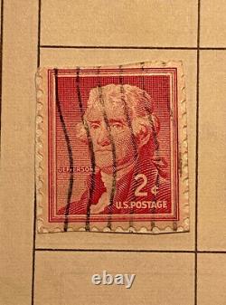 All Nations Postage Stamp Album United States George Washington Green 1 cent