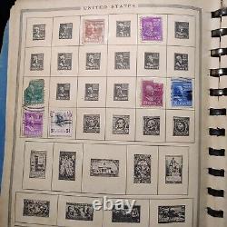 All Nations Postage Stamp Album United States VINTAGE