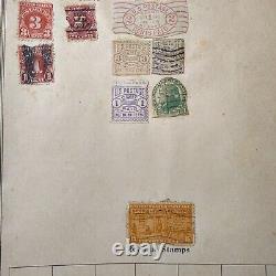 All Nations Postage Stamp Album United States VINTAGE