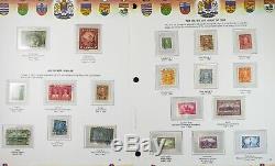 Amazing Canada Stamp Collection in Almost Full Unity Album 1851-1992+BOB