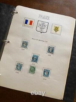 Amazing France Stamp Collection Incl Napoleons Many Mint See Video