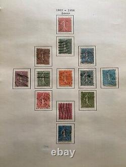 Amazing France Stamp Collection Incl Napoleons Many Mint See Video