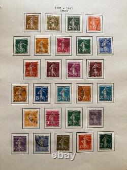 Amazing France Stamp Collection Incl Napoleons Many Mint See Video