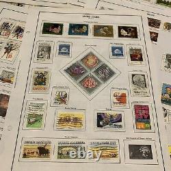 Amazing Us Stamp Lot On Nearly Complete Album Pages