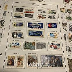 Amazing Us Stamp Lot On Nearly Complete Album Pages