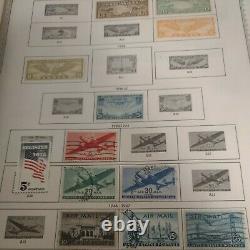 Amazing worldwide stamp collection in 1959 minkus album. 1882 forward. Vintage +