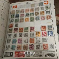 Amazing worldwide stamp collection in 1959 minkus album. 1882 forward. Vintage +