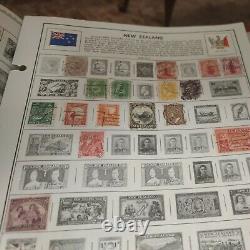 Amazing worldwide stamp collection in 1959 minkus album. 1882 forward. Vintage +