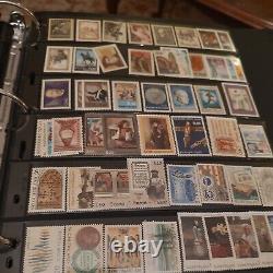 Amazing worldwide stamp collection with emphasis on stamps with art. Stunning