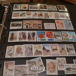 Amazing worldwide stamp collection with emphasis on stamps with art. Stunning